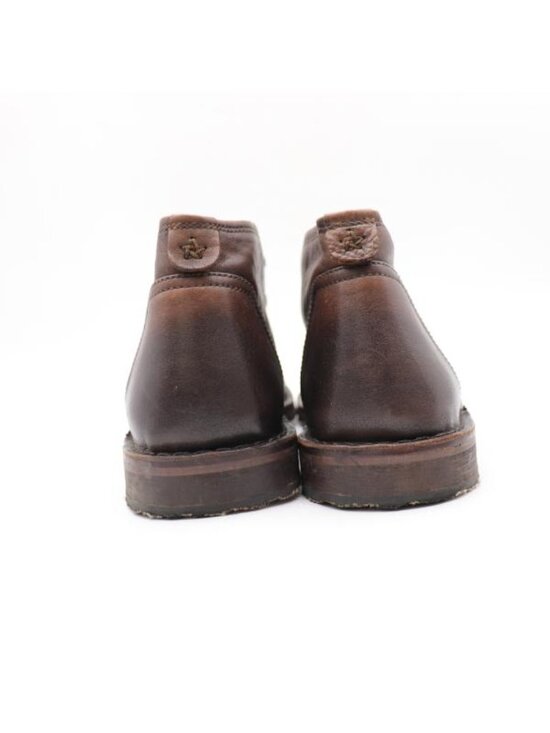 John Varvatos Star Chukka Boots Men\'s Size 9.5 M Brown Leather Lace Up